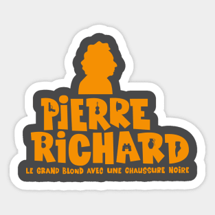 Pierre Richard - The Tall Blond Man with One Black Shoe silhouette Comedy Sticker